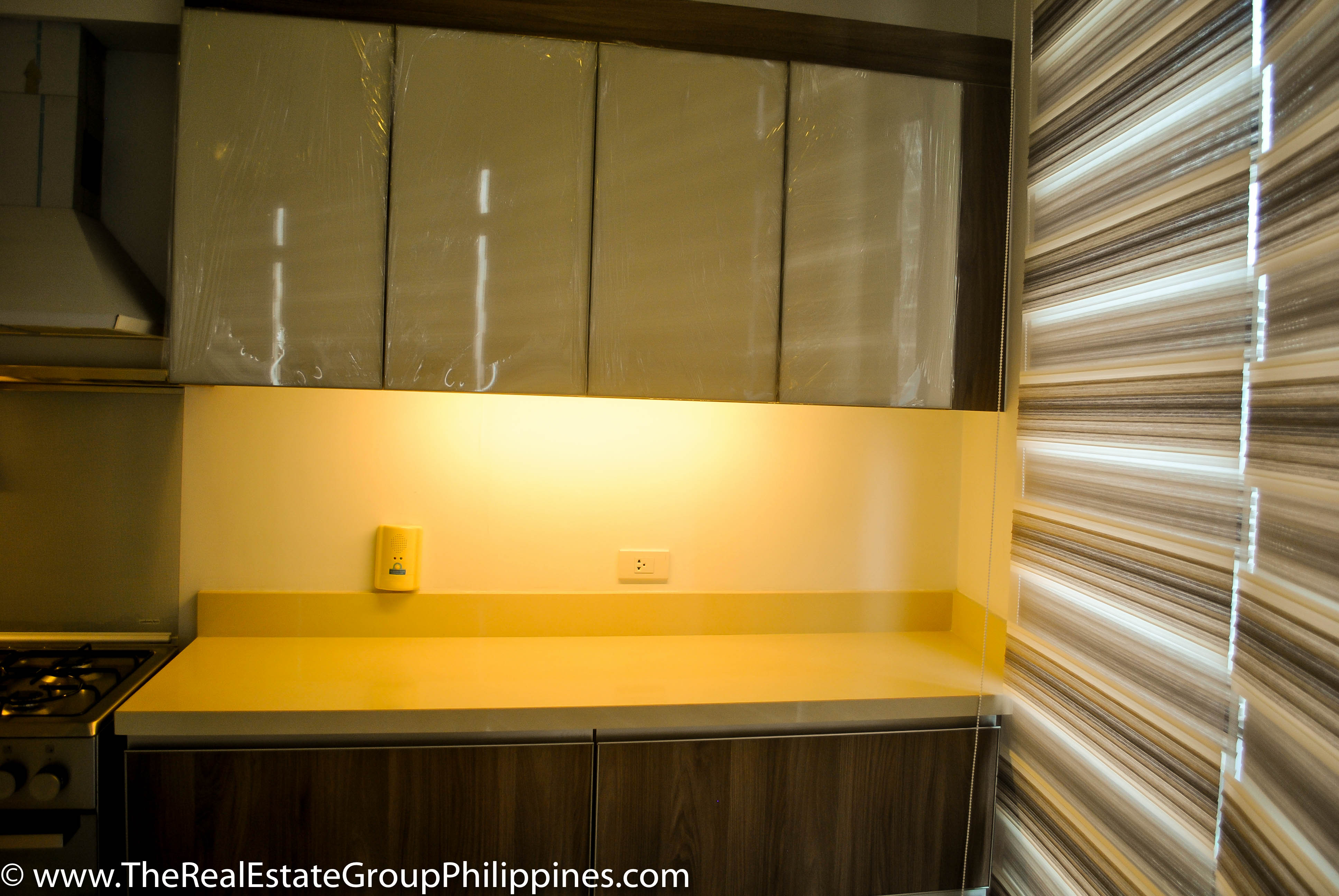 2BR Arya Residences For Rent Kitchen Cabinets