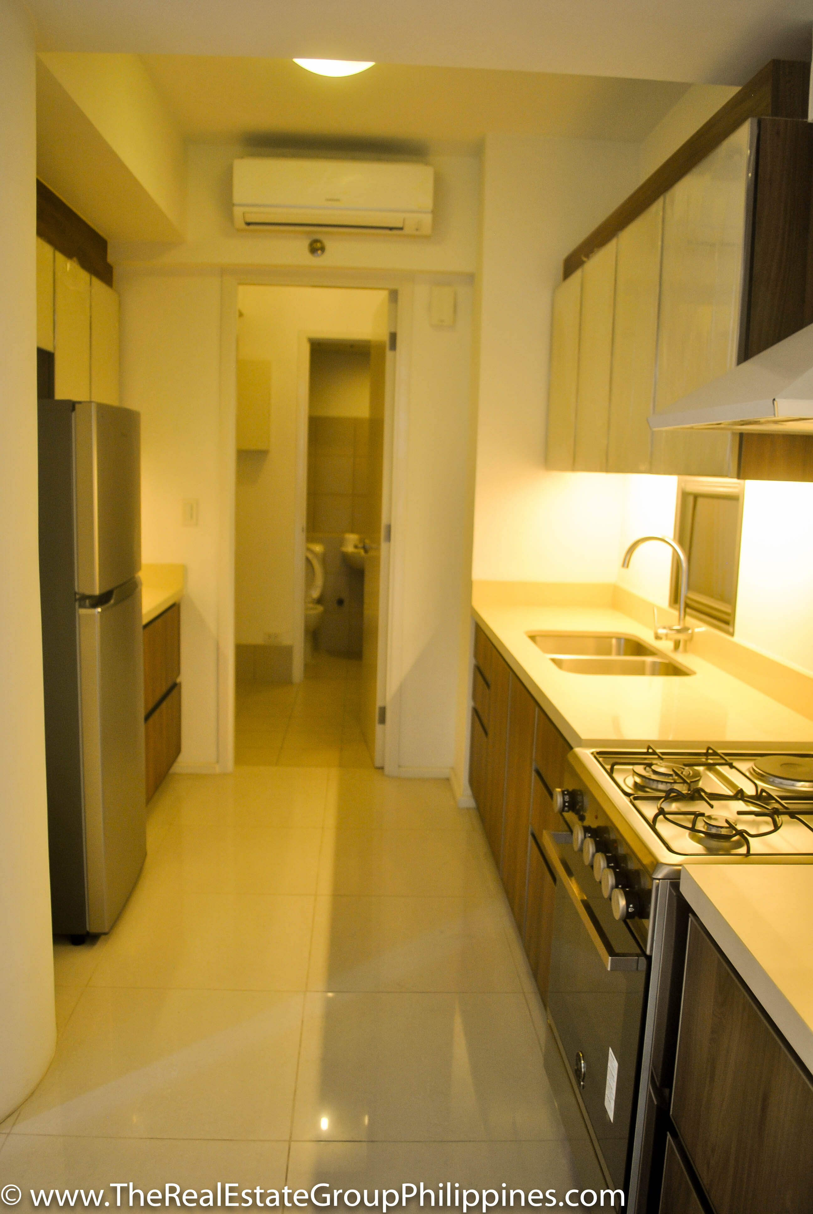 2BR Arya Residences For Rent Kitchen Side
