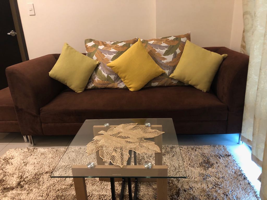 2BR Condo For Rent, Parkwest Living Area View 1