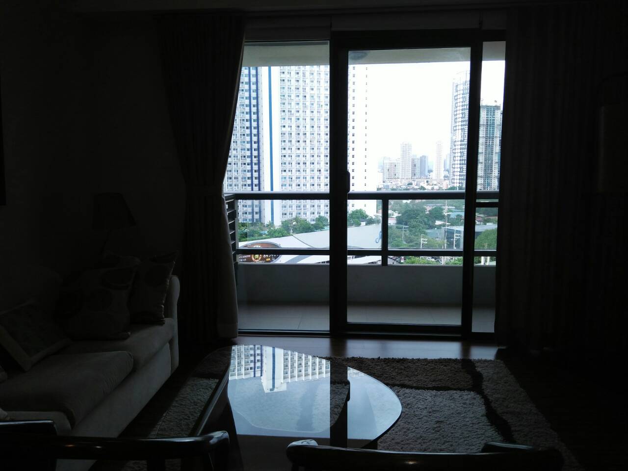 2 Bedrooms Condo, Shang Salcedo Place Balcony View 1