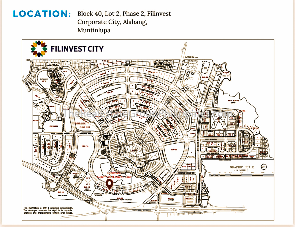 Commercial Lot Vacant Land For Sale, Filinvest Alabang, Muntinlupa 376M-3