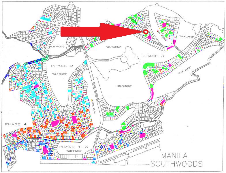 manila southwoods subdivision plan phase 3